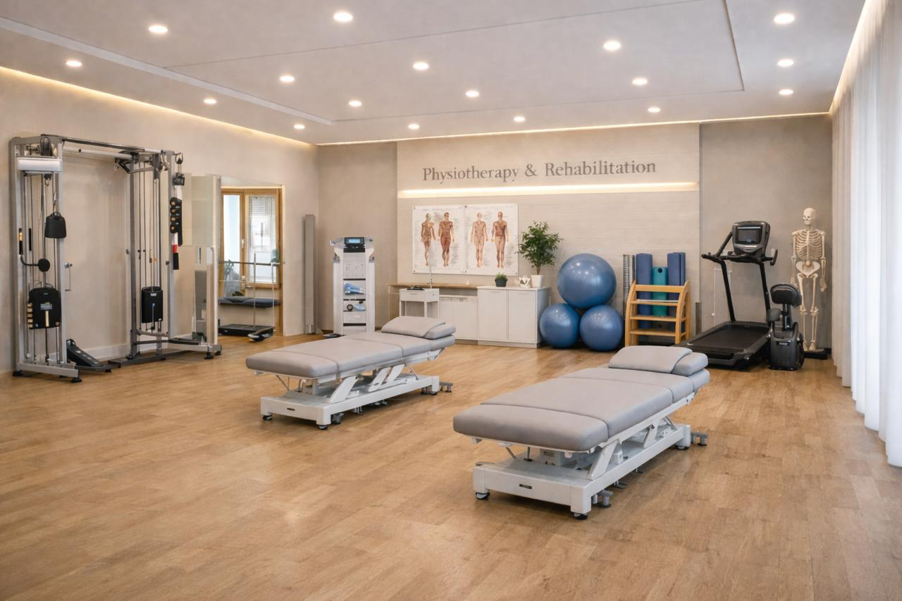 تجهيز مراكز علاج طبيعي